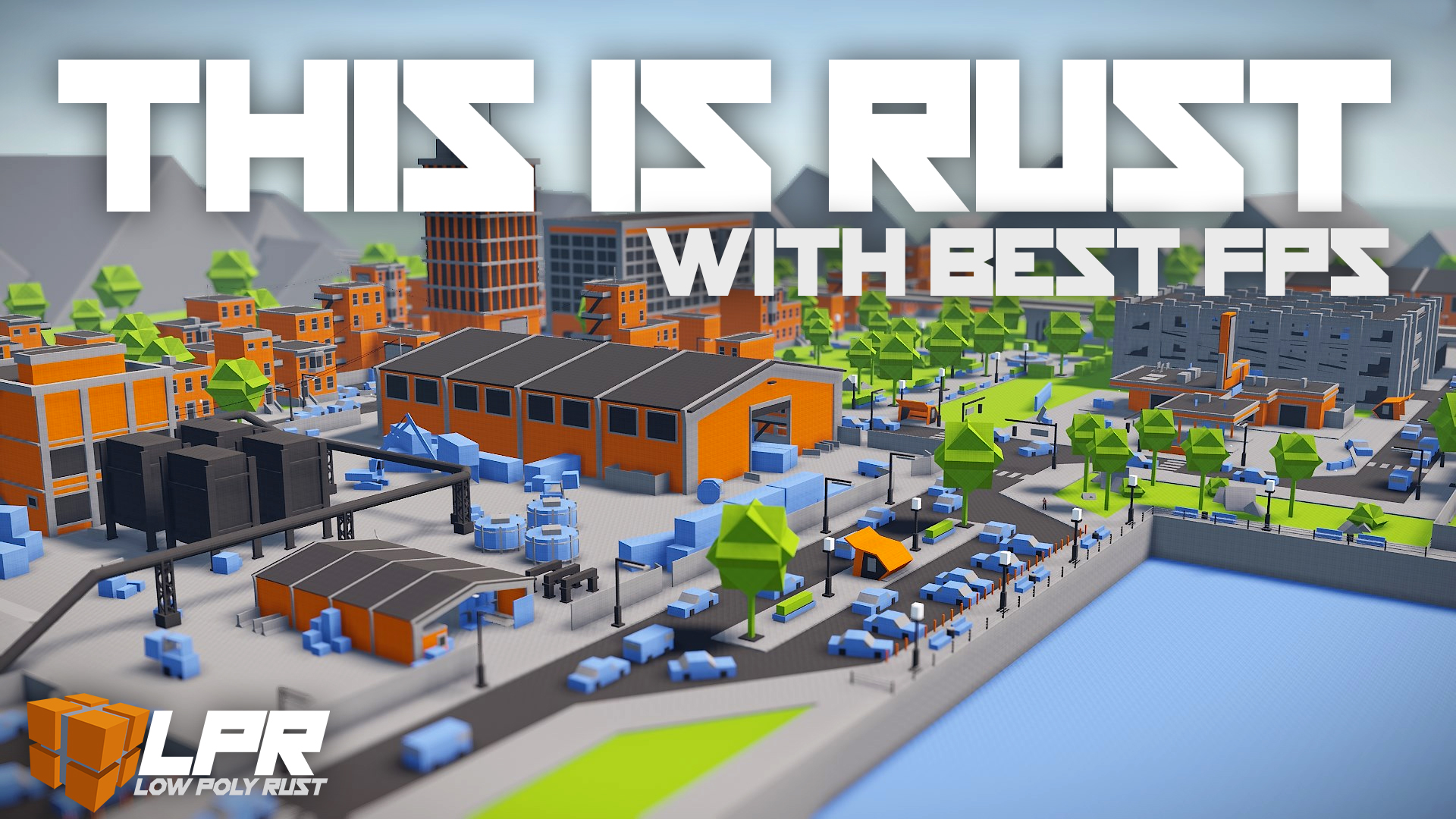 Low Poly Rust - The best FPS you can get in Rust.